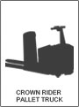 Crown Rider Pallet Truck