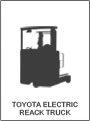 Toyota Eletric Reach Truck